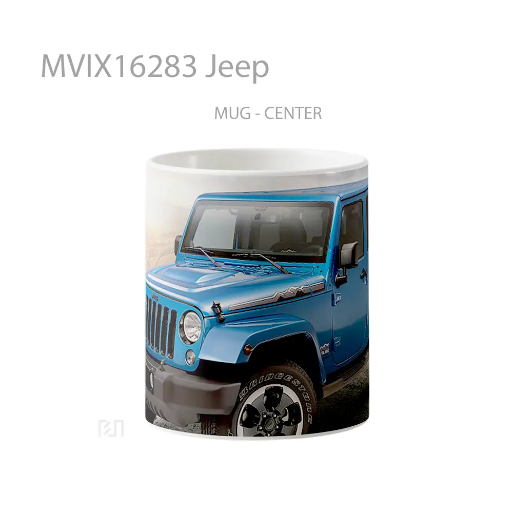 Mug Jeep Full Wrap Lanscape