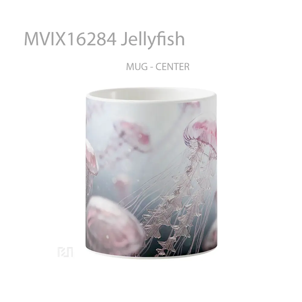 Mug Jellyfish Full Wrap Lanscape
