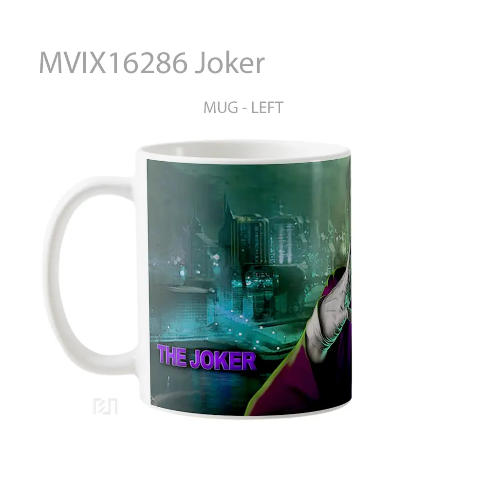 Mug Joker Full Wrap Lanscape - All-side / Desain