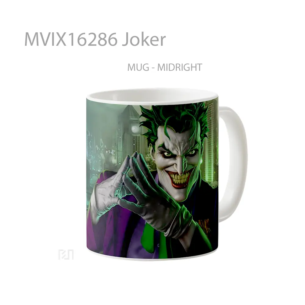 Mug Joker Full Wrap Lanscape - All-side / Desain