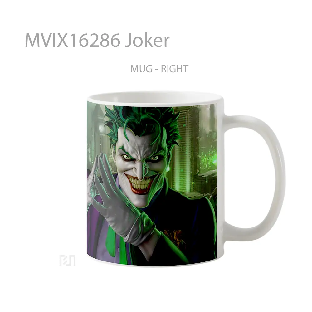 Mug Joker Full Wrap Lanscape - All-side / Desain