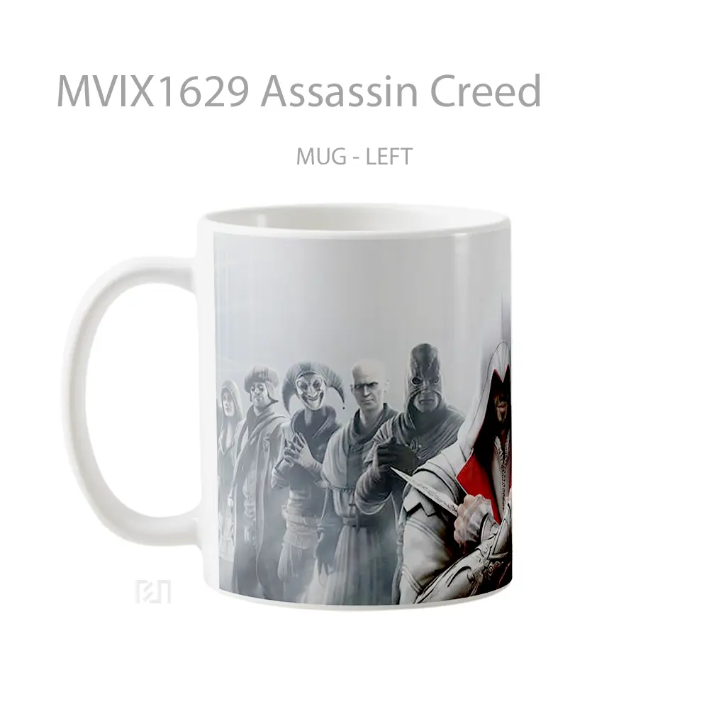 Mug Assassin Creed Full Wrap Lanscape - All-side / Desain