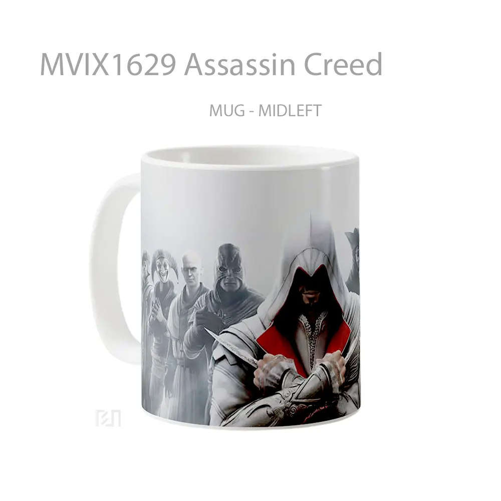 Mug Assassin Creed Full Wrap Lanscape - All-side / Desain
