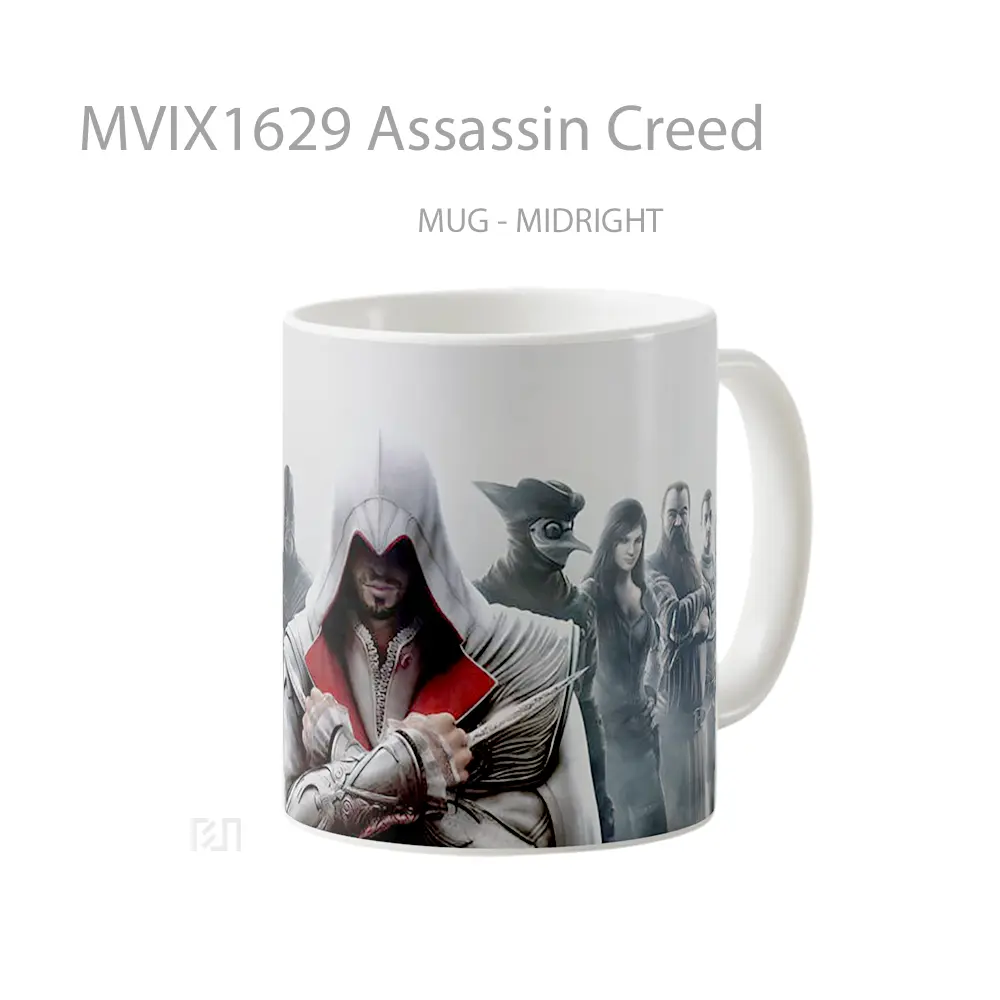 Mug Assassin Creed Full Wrap Lanscape - All-side / Desain