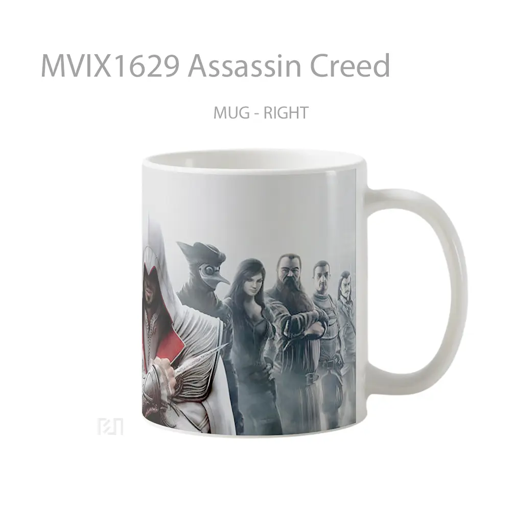 Mug Assassin Creed Full Wrap Lanscape - All-side / Desain