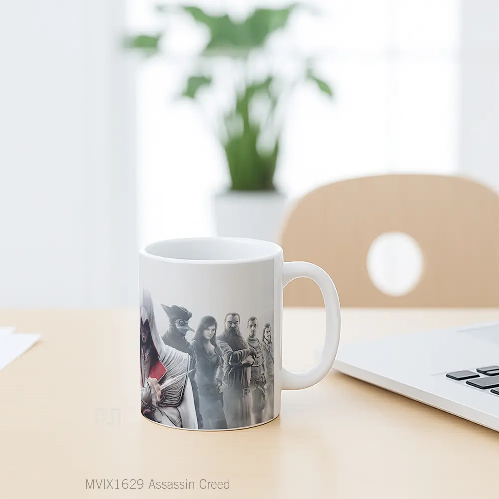 Mug Assassin Creed Full Wrap Lanscape - All-side / Desain