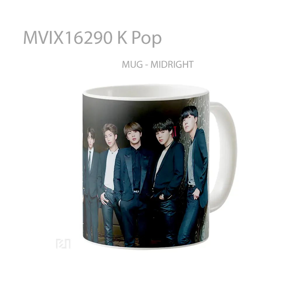 Mug K Pop Full Wrap Lanscape - All-side / Desain
