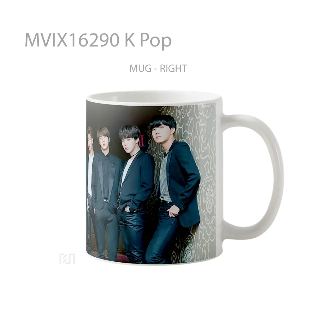 Mug K Pop Full Wrap Lanscape - All-side / Desain