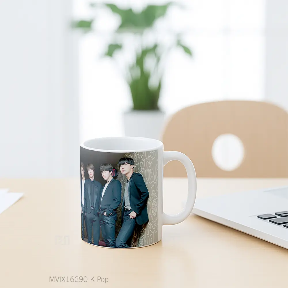 Mug K Pop Full Wrap Lanscape - All-side / Desain