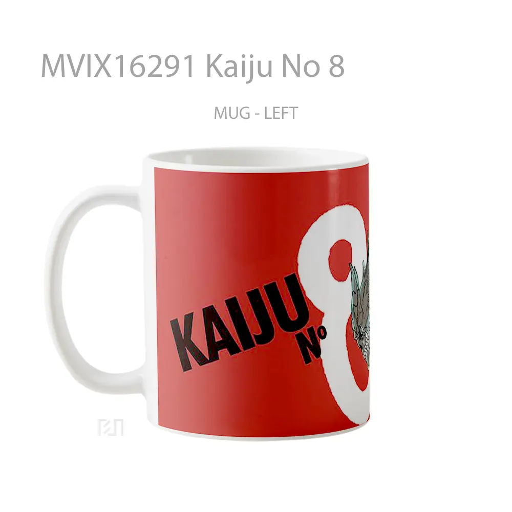 Mug Kaiju No 8 Full Wrap Lanscape - All-side / Desain