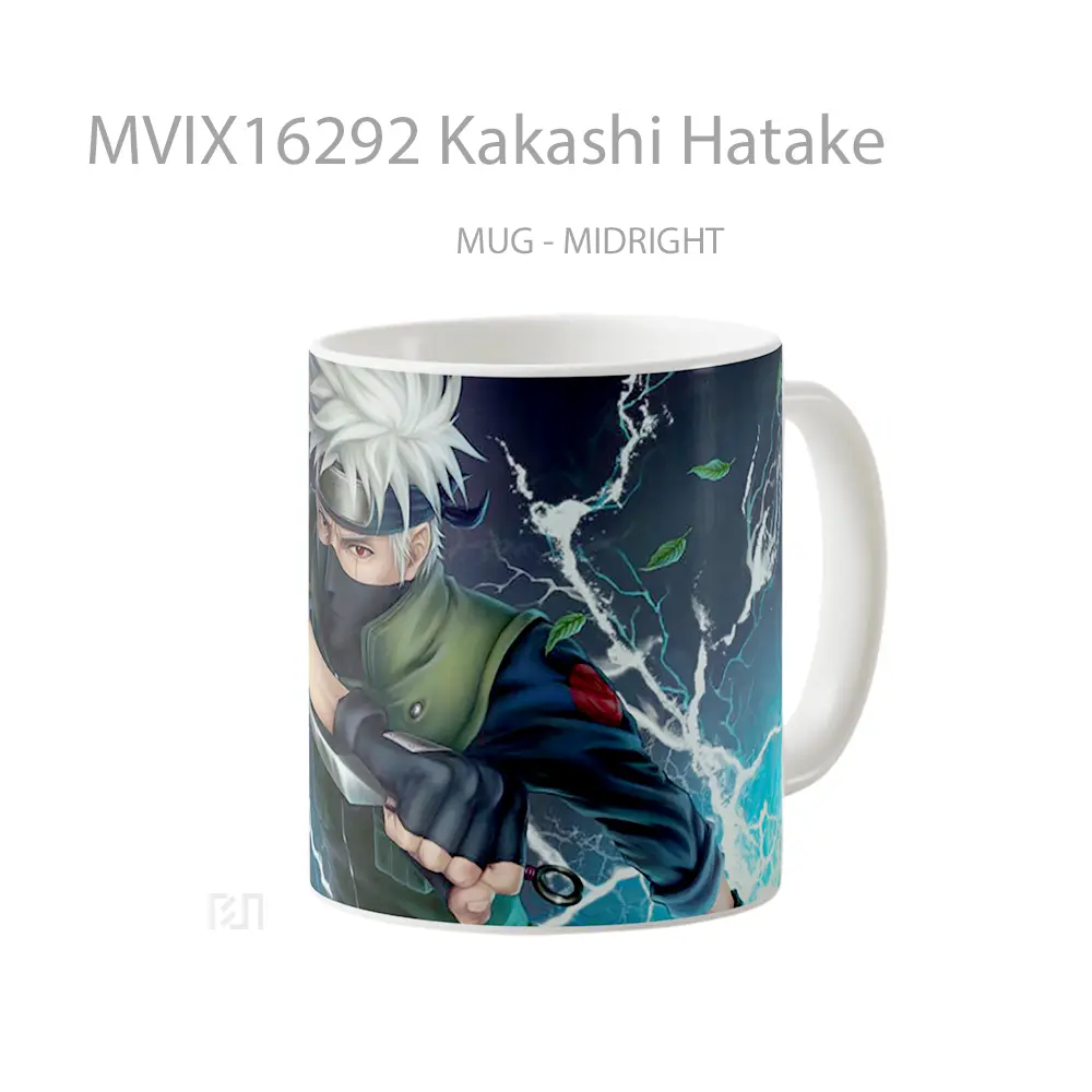 Mug Kakashi Hatake Full Wrap Lanscape - All-side / Desain
