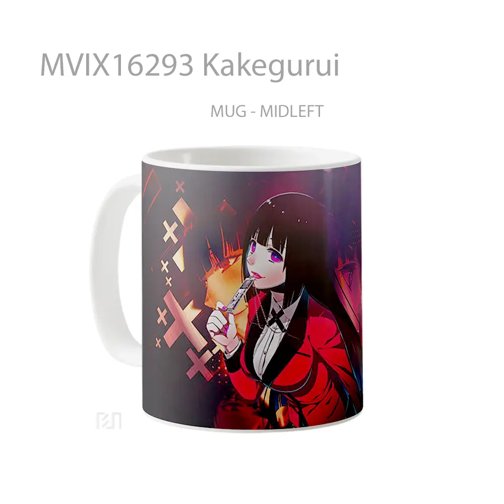 Mug Kakegurui Full Wrap Lanscape - All-side / Desain