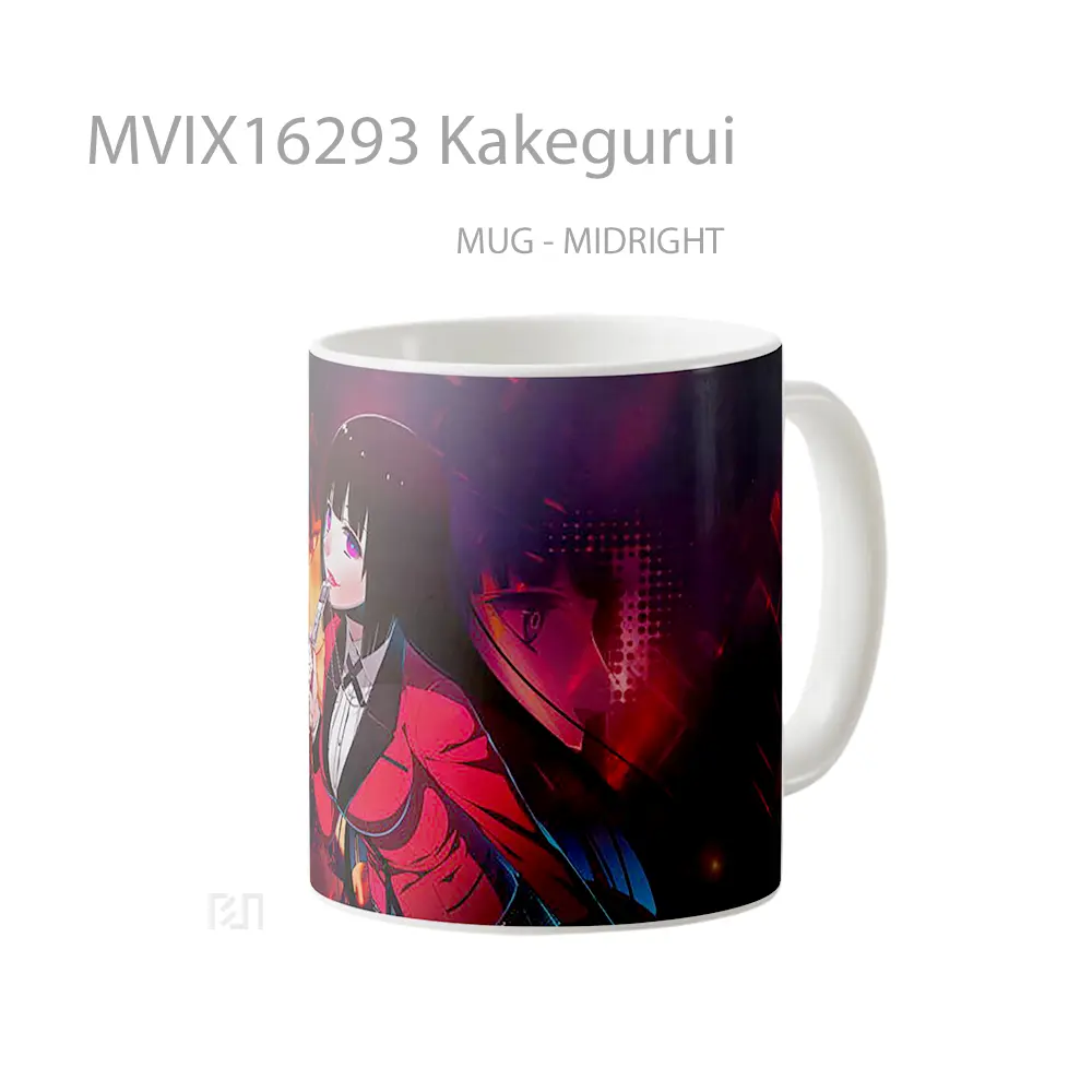 Mug Kakegurui Full Wrap Lanscape - All-side / Desain
