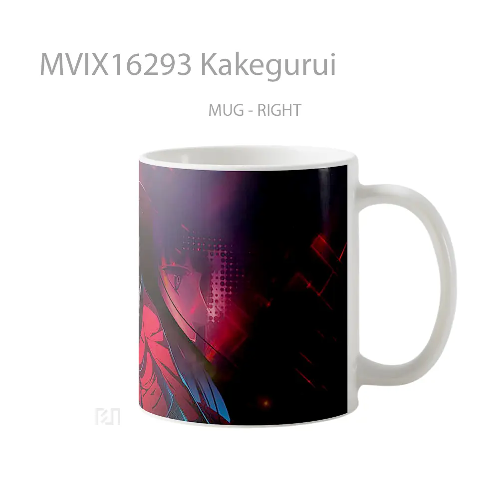Mug Kakegurui Full Wrap Lanscape - All-side / Desain
