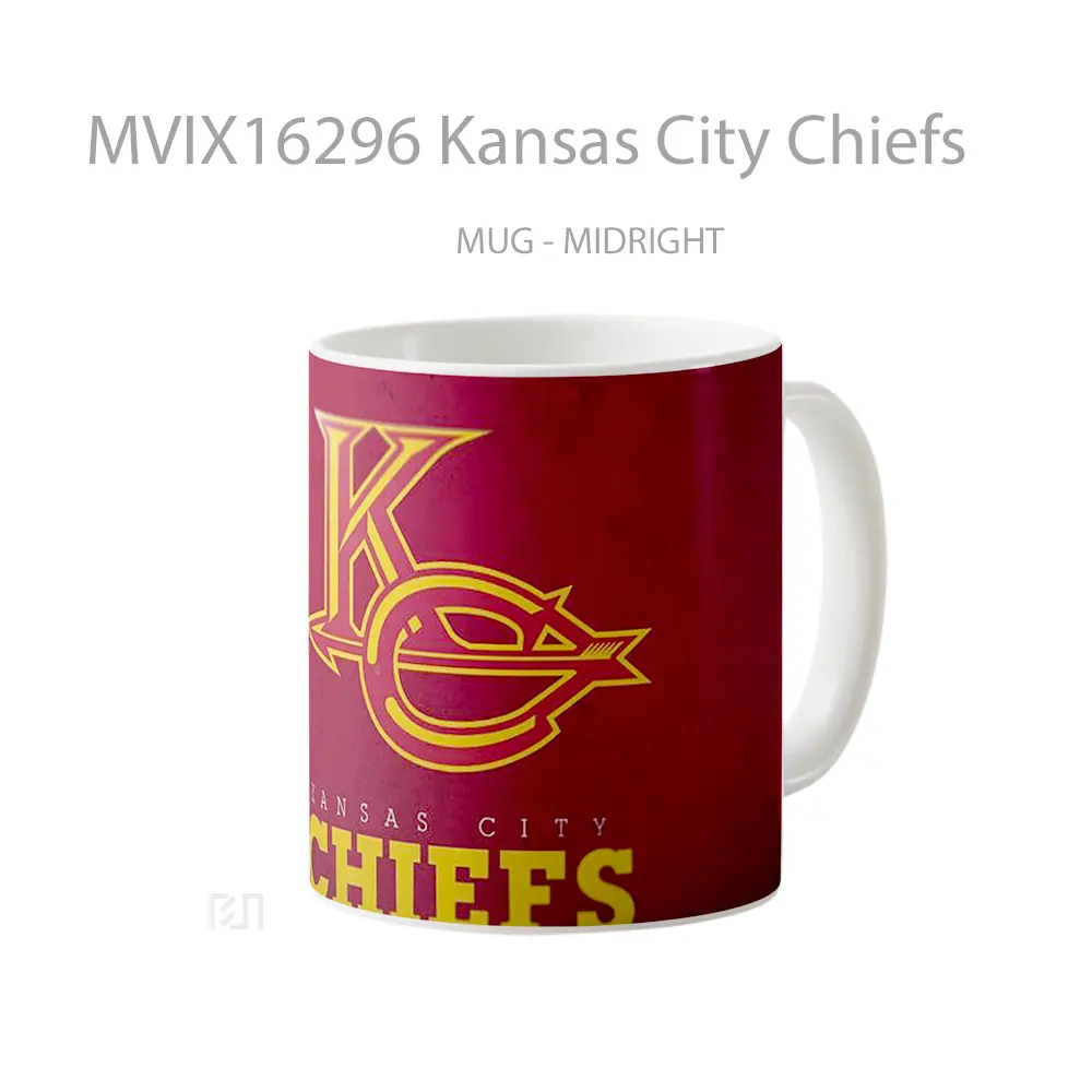 Mug Kansas City Chiefs Full Wrap Lanscape - All-side / Desain