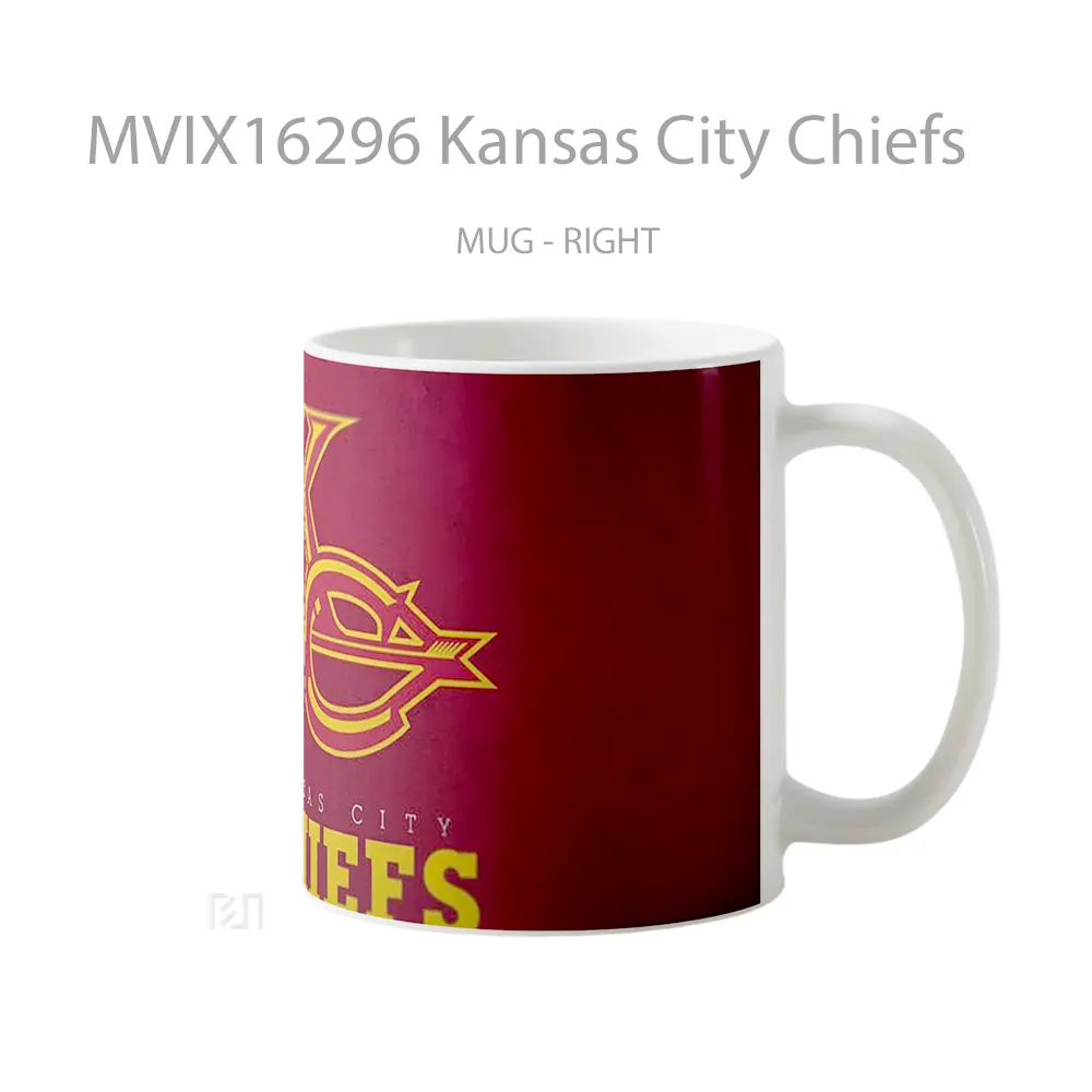Mug Kansas City Chiefs Full Wrap Lanscape - All-side / Desain