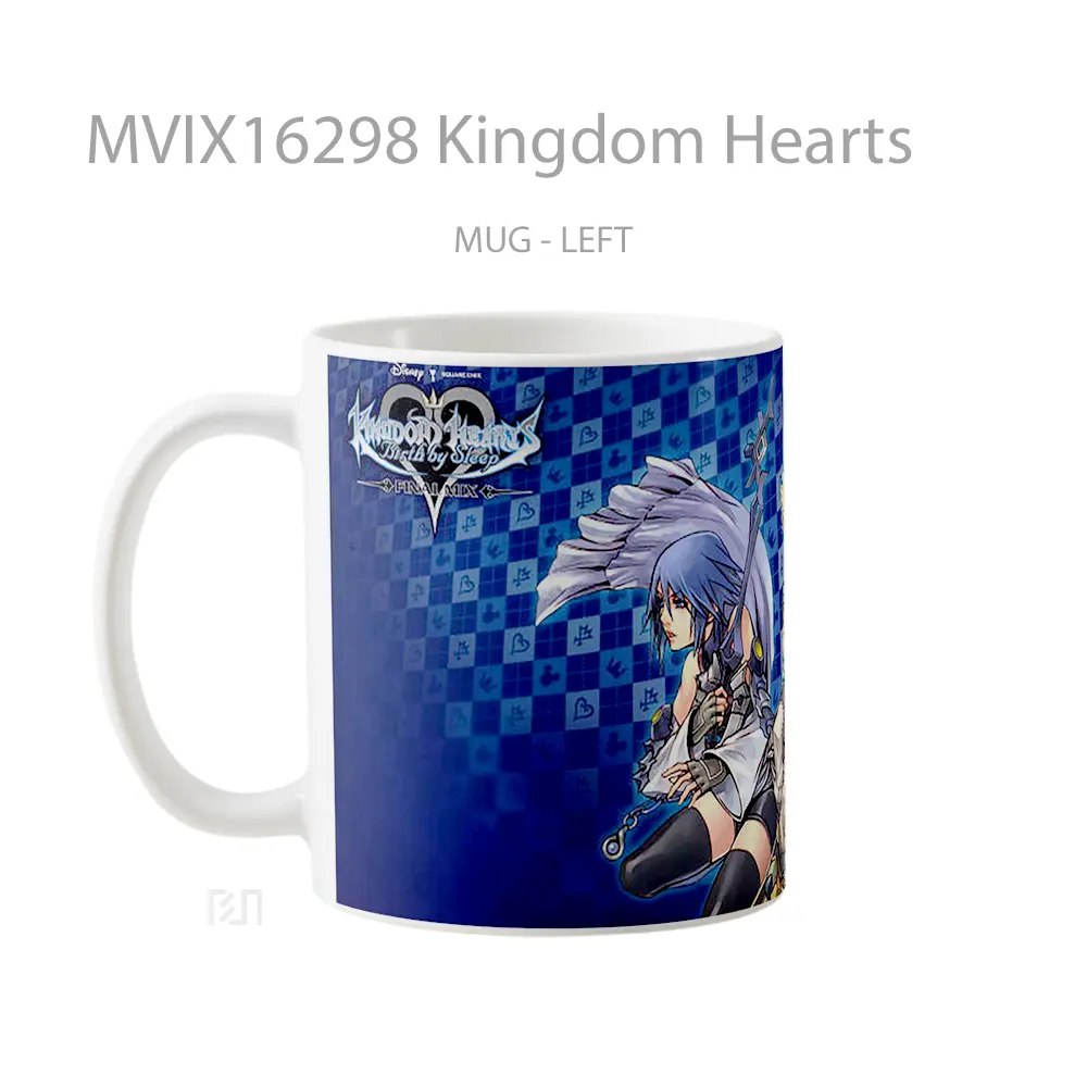 Mug Kingdom Hearts Full Wrap Lanscape - All-side / Desain