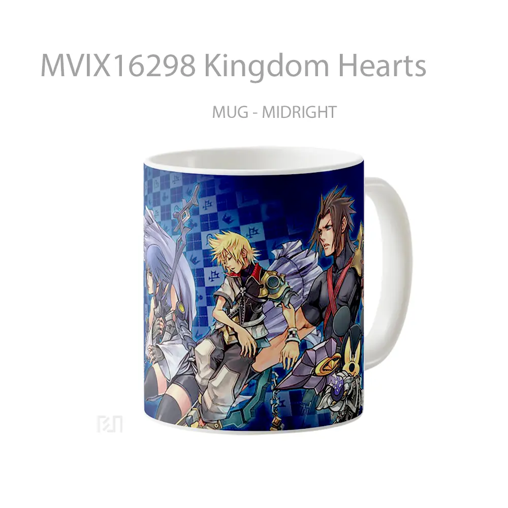 Mug Kingdom Hearts Full Wrap Lanscape - All-side / Desain