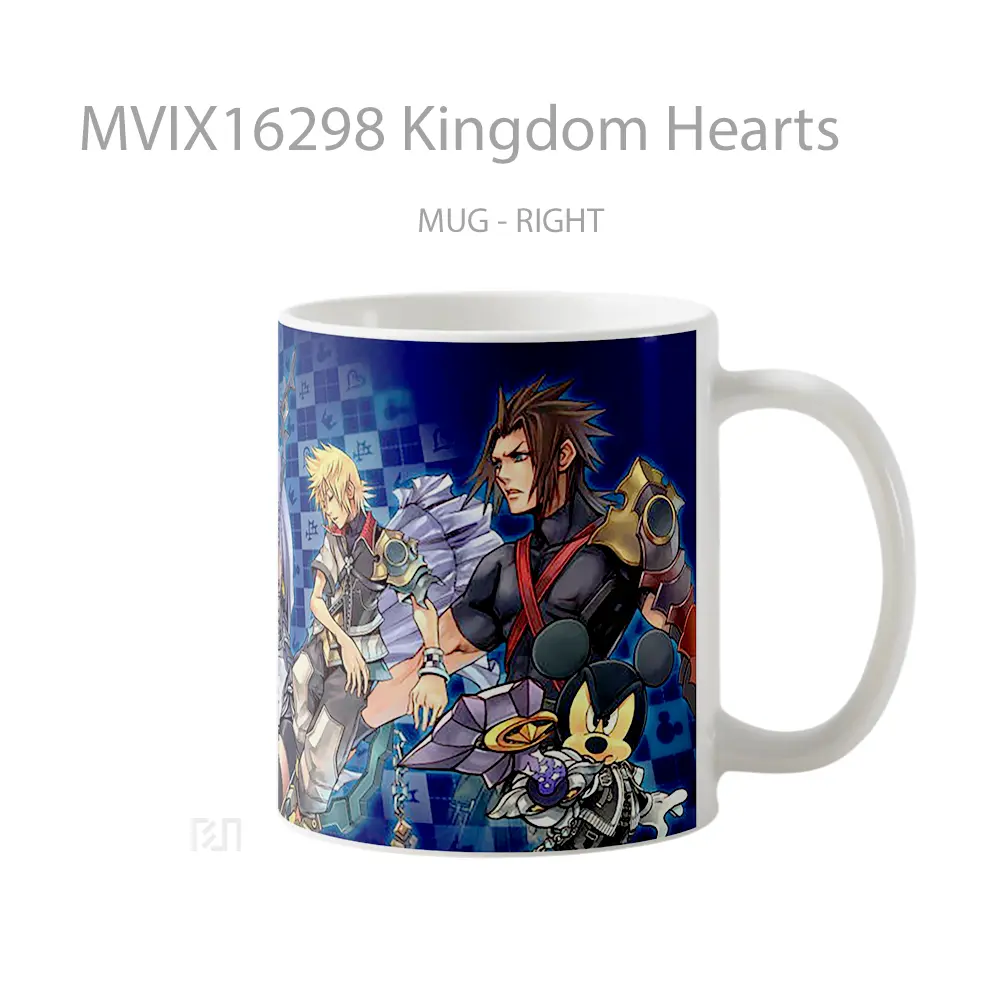 Mug Kingdom Hearts Full Wrap Lanscape - All-side / Desain