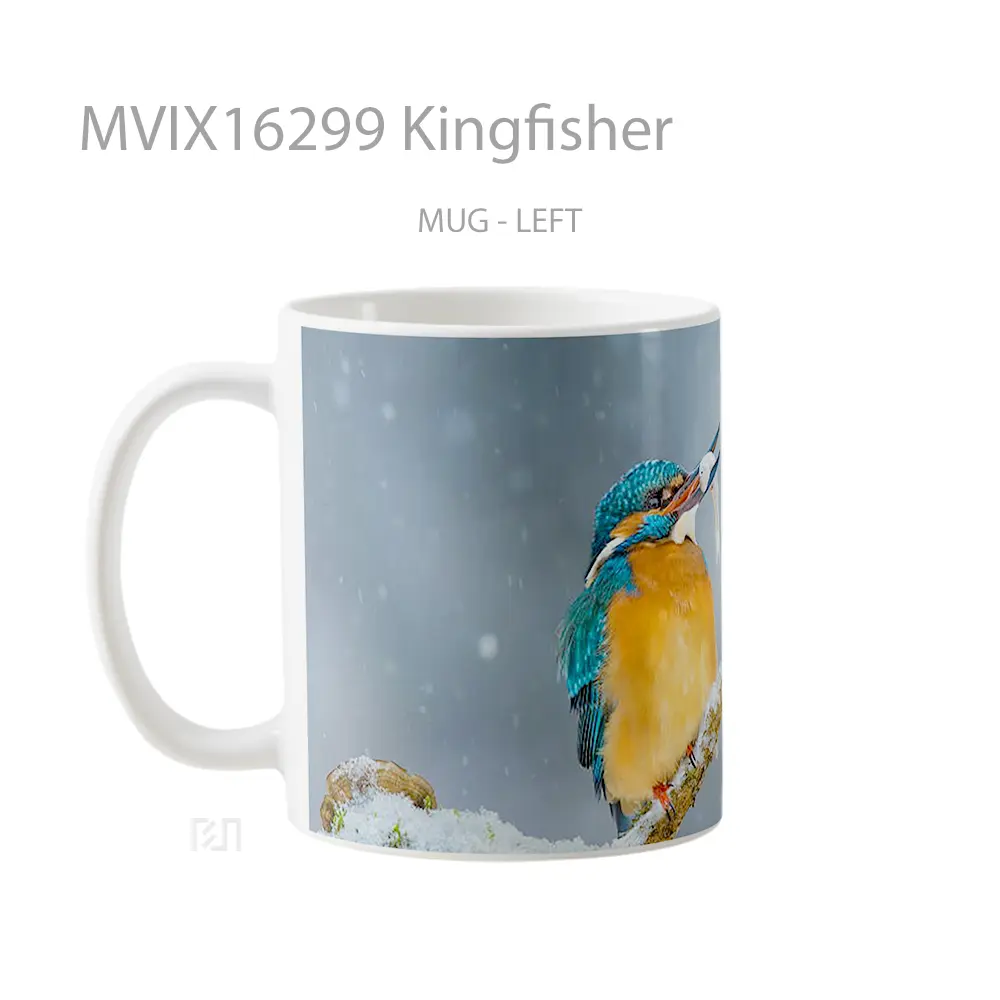 Mug Kingfisher Full Wrap Lanscape - All-side / Desain