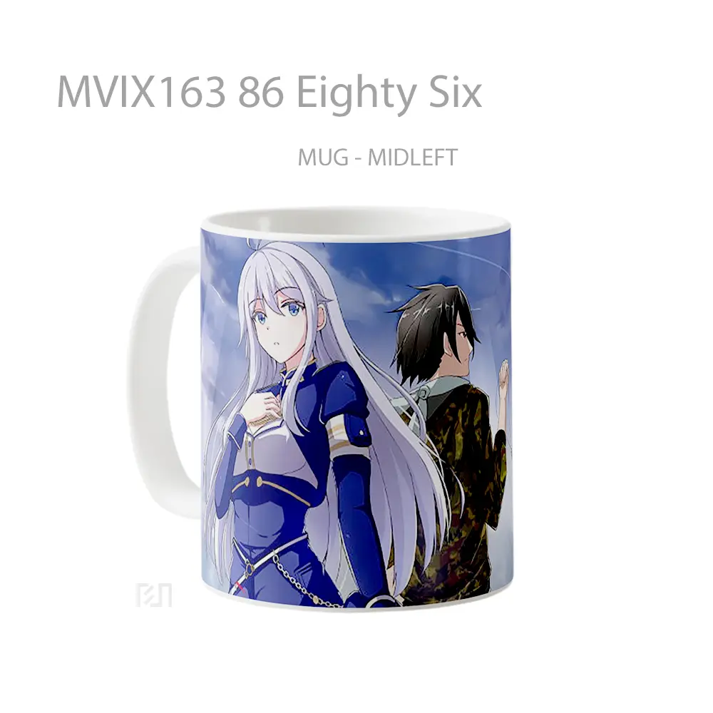 Mug 86 Eighty Six Full Wrap Lanscape - All-side / Desain