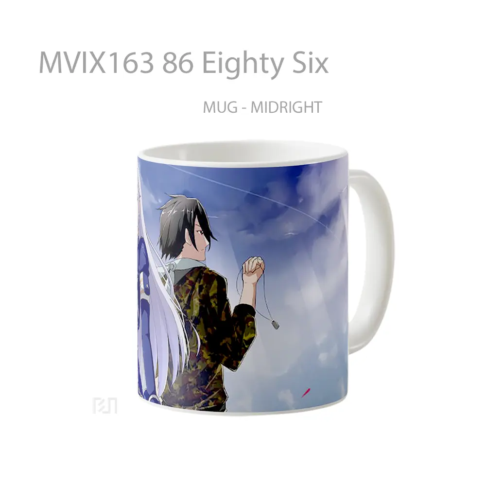 Mug 86 Eighty Six Full Wrap Lanscape - All-side / Desain