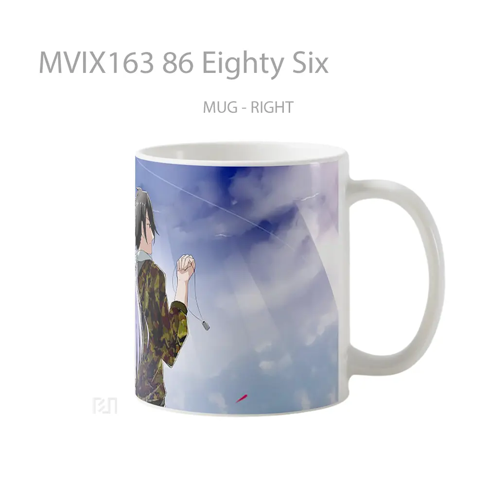 Mug 86 Eighty Six Full Wrap Lanscape - All-side / Desain