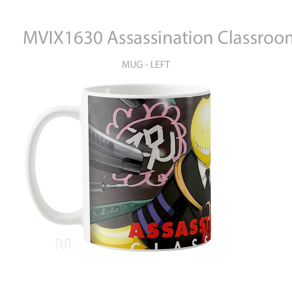 Mug Assassination Classroom Full Wrap Lanscape - All-side / Desain