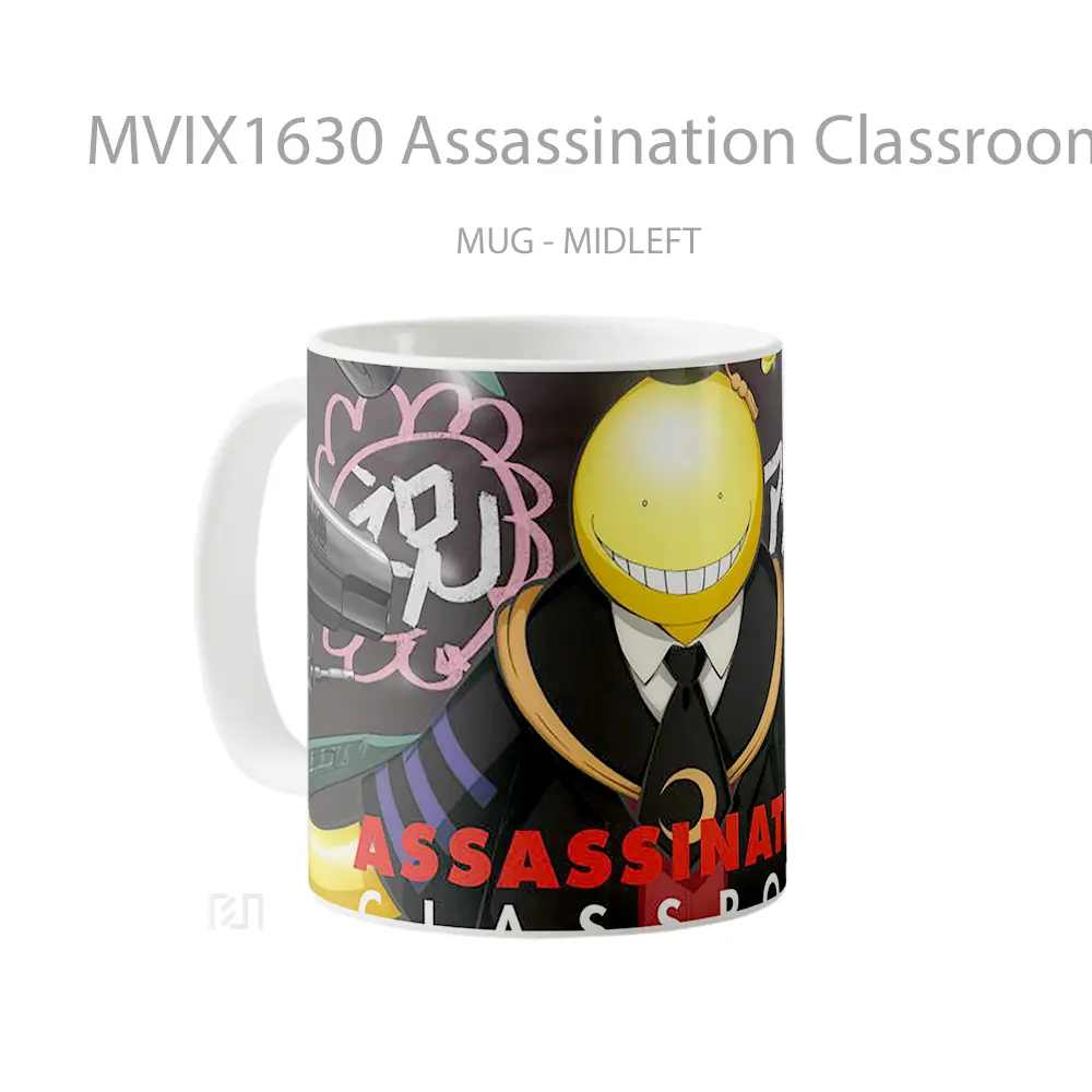 Mug Assassination Classroom Full Wrap Lanscape - All-side / Desain
