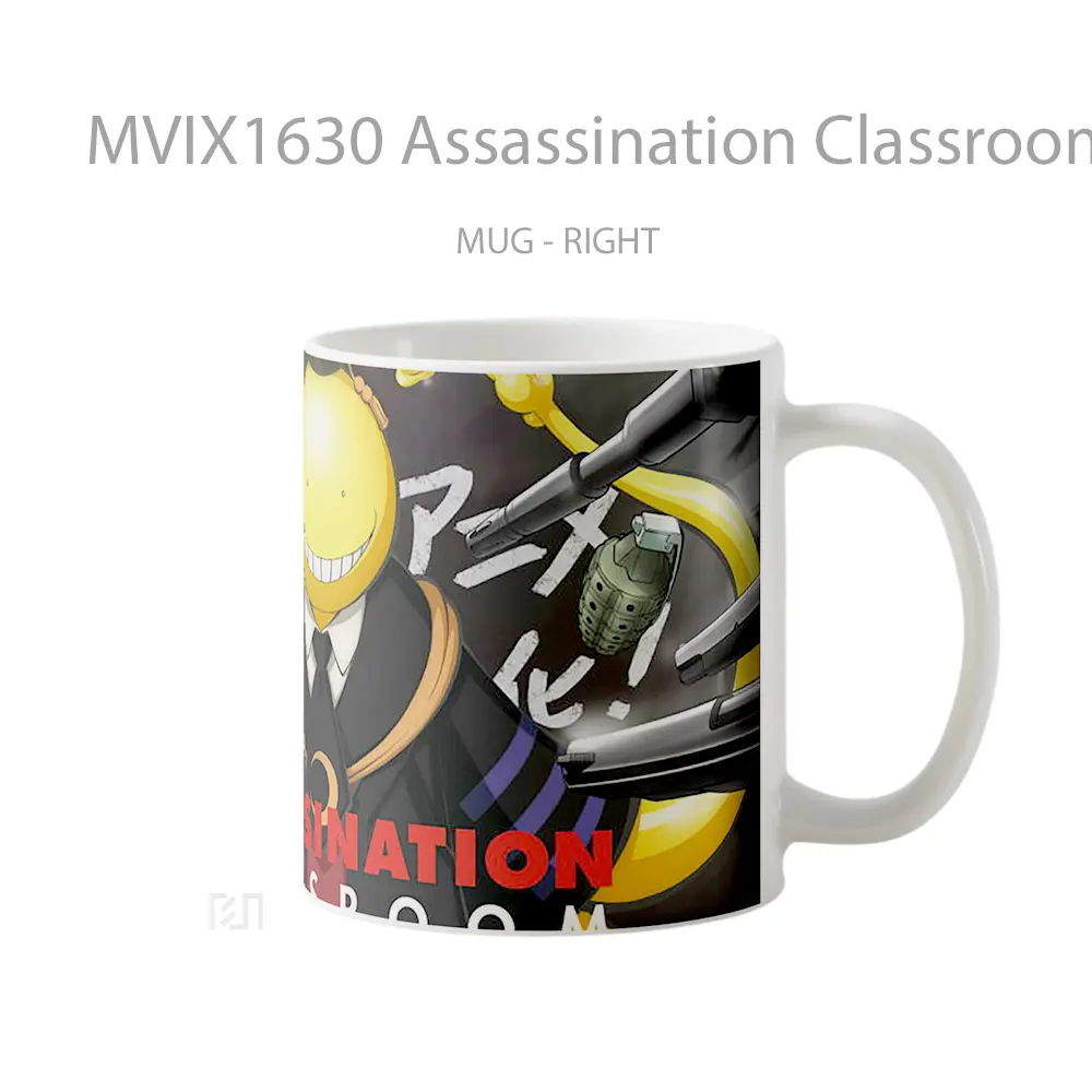 Mug Assassination Classroom Full Wrap Lanscape - All-side / Desain