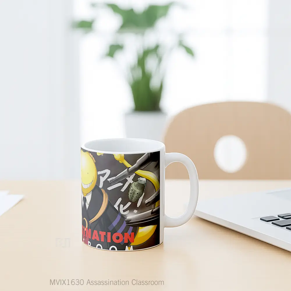 Mug Assassination Classroom Full Wrap Lanscape - All-side / Desain