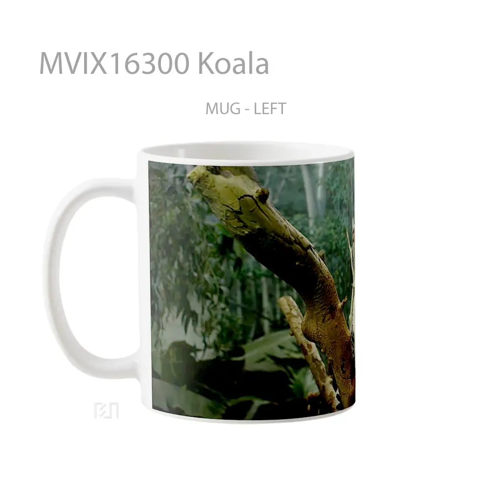 Mug Koala Full Wrap Lanscape - All-side / Desain