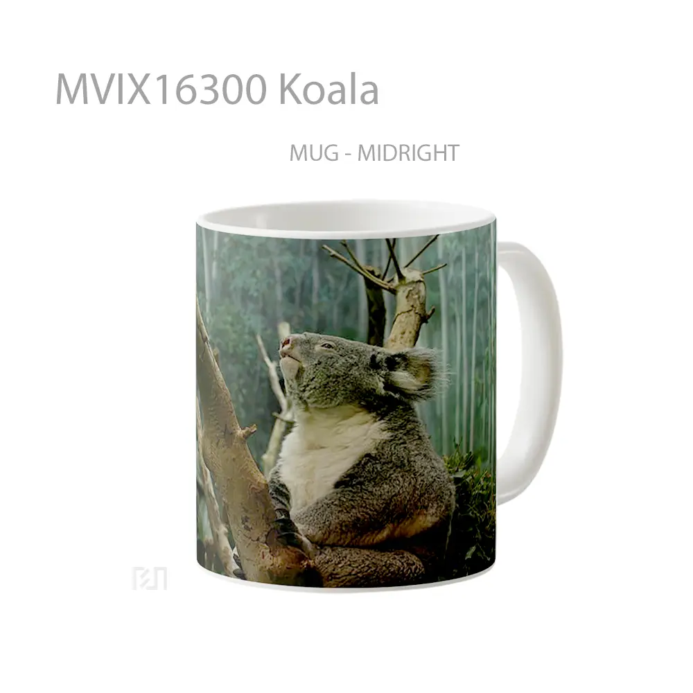 Mug Koala Full Wrap Lanscape - All-side / Desain