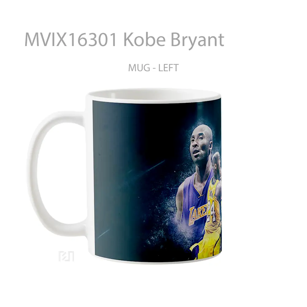 Mug Kobe Bryant Full Wrap Lanscape - All-side / Desain