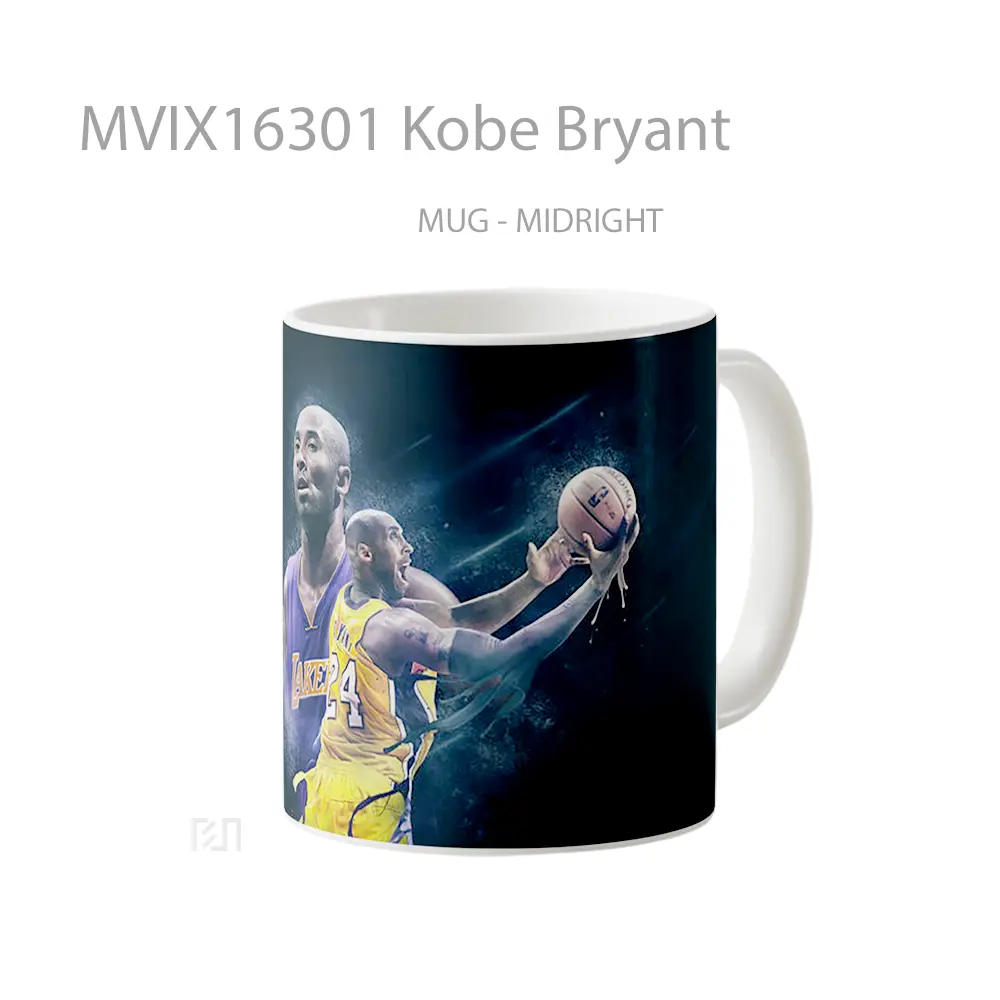 Mug Kobe Bryant Full Wrap Lanscape - All-side / Desain