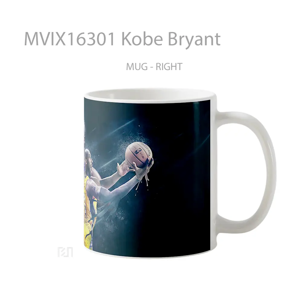Mug Kobe Bryant Full Wrap Lanscape - All-side / Desain