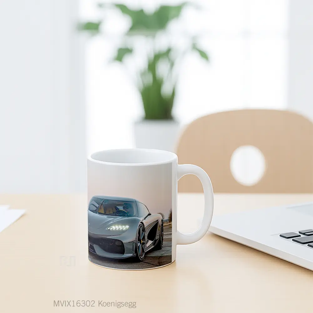Mug Koenigsegg Full Wrap Lanscape - All-side / Desain