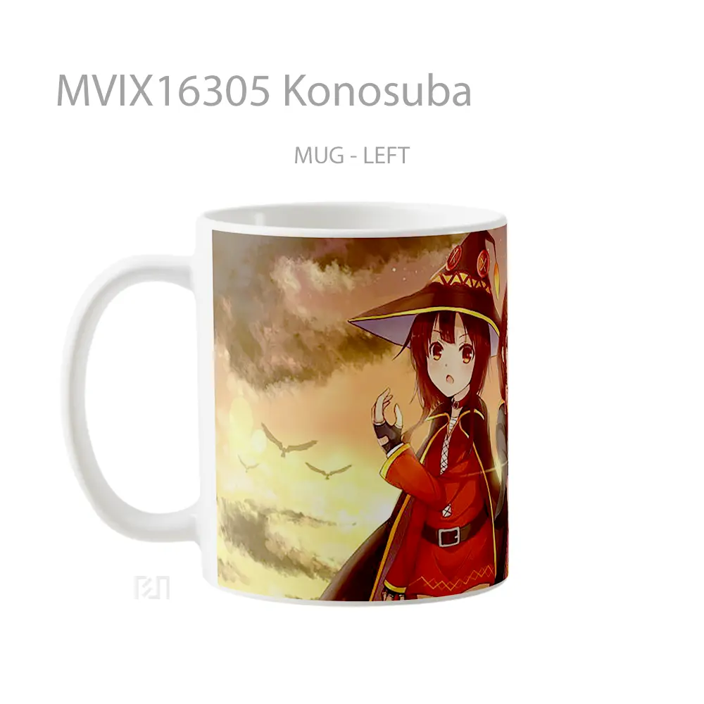 Mug Konosuba Full Wrap Lanscape - All-side / Desain