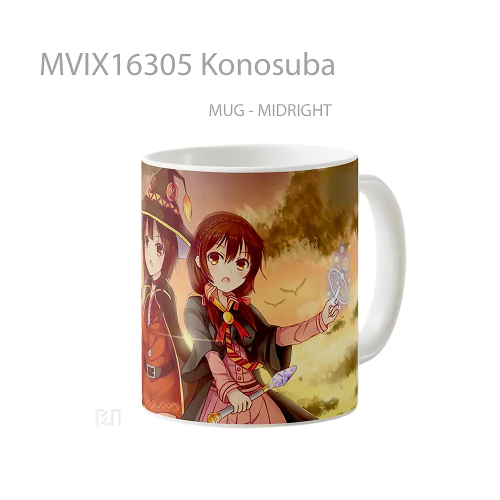 Mug Konosuba Full Wrap Lanscape - All-side / Desain