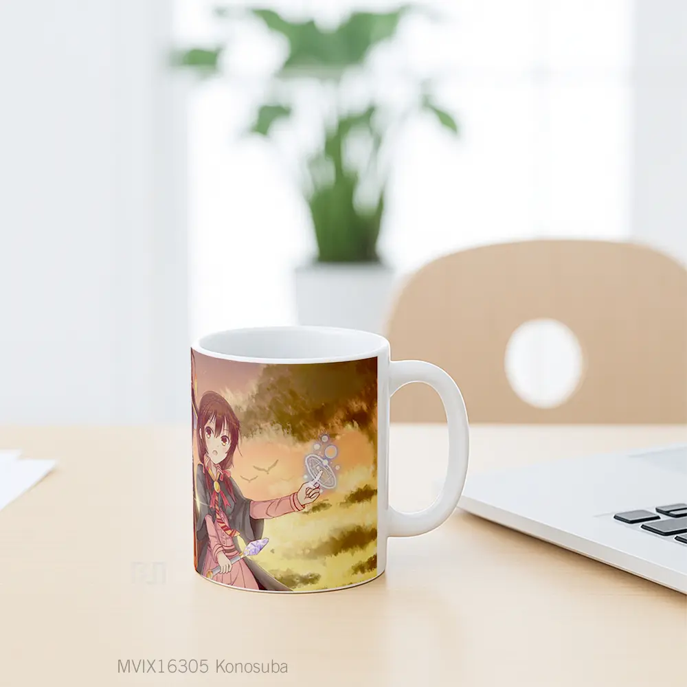 Mug Konosuba Full Wrap Lanscape - All-side / Desain