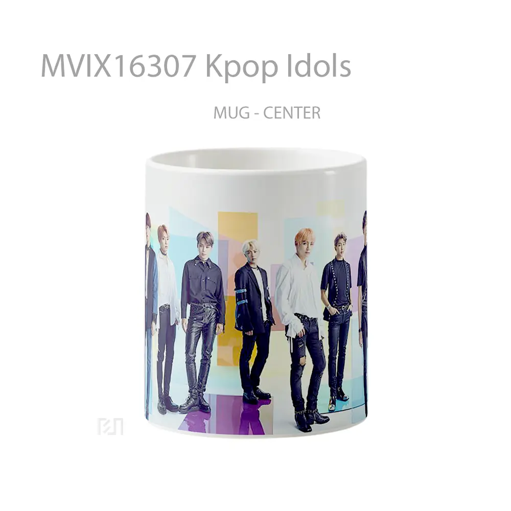 Mug Kpop Idols Full Wrap Lanscape