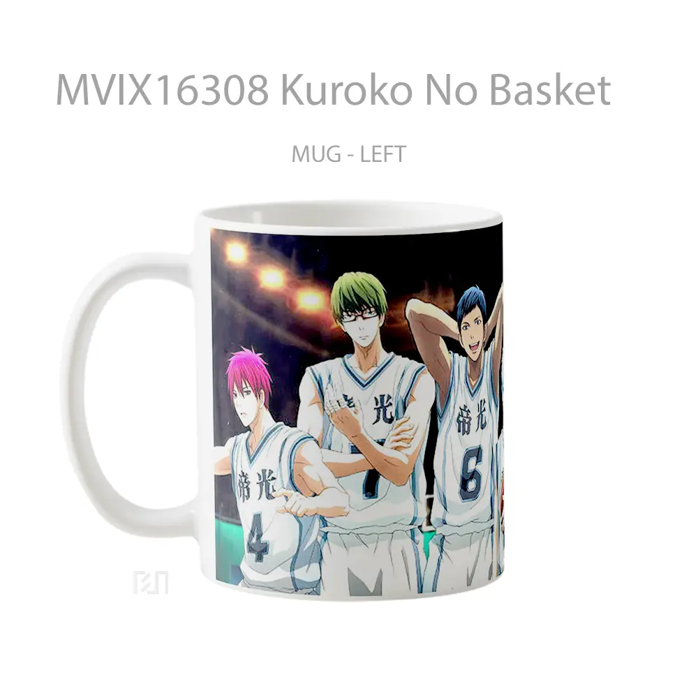 Mug Kuroko No Basket Full Wrap Lanscape - All-side / Desain