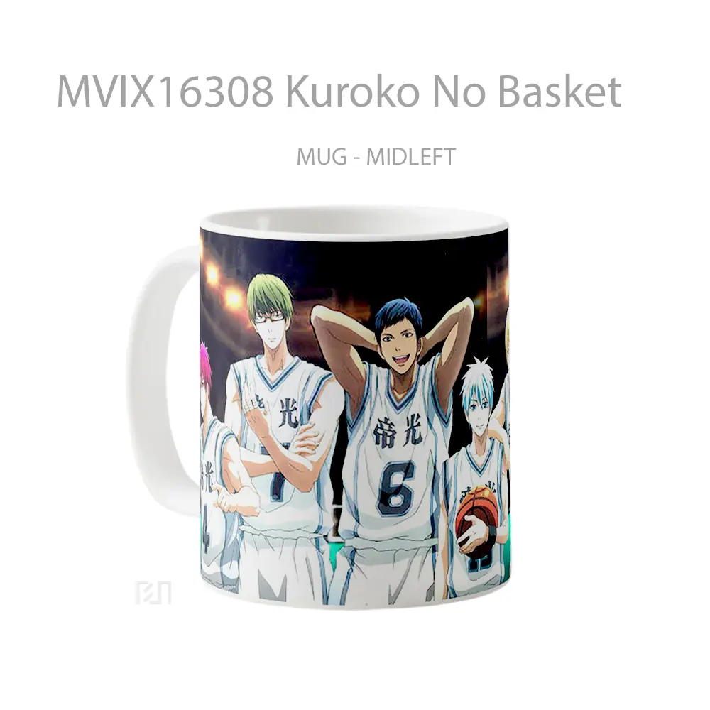 Mug Kuroko No Basket Full Wrap Lanscape - All-side / Desain