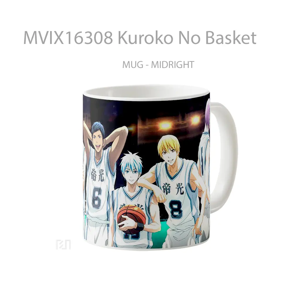 Mug Kuroko No Basket Full Wrap Lanscape - All-side / Desain