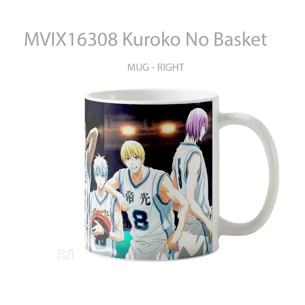 Mug Kuroko No Basket Full Wrap Lanscape - All-side / Desain