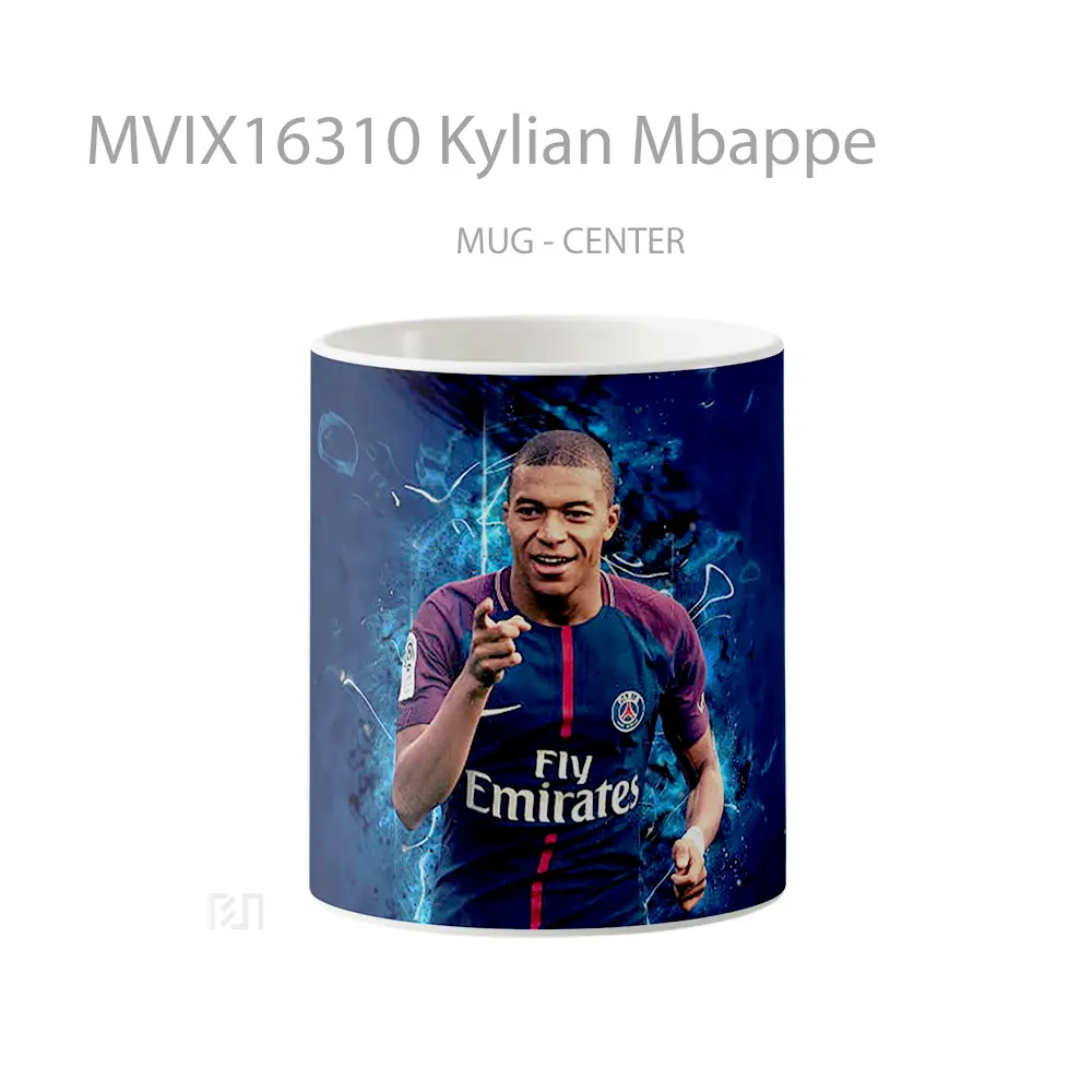 Mug Kylian Mbappe Full Wrap Lanscape