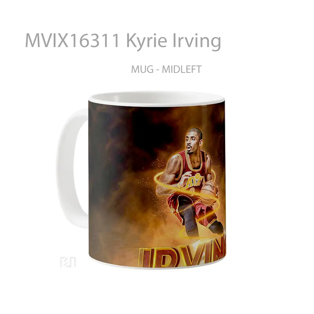 Mug Kyrie Irving Full Wrap Lanscape - All-side / Desain
