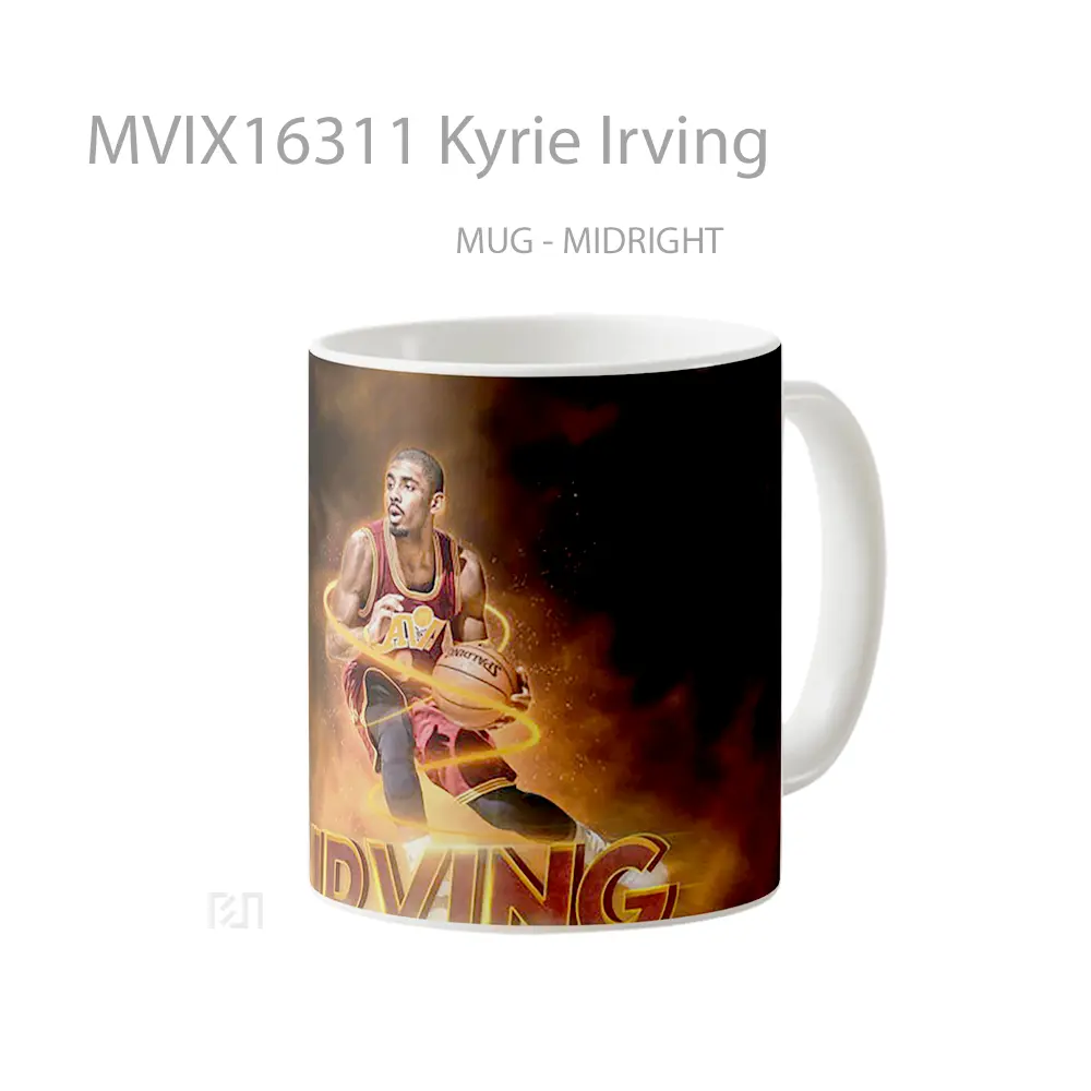 Mug Kyrie Irving Full Wrap Lanscape - All-side / Desain