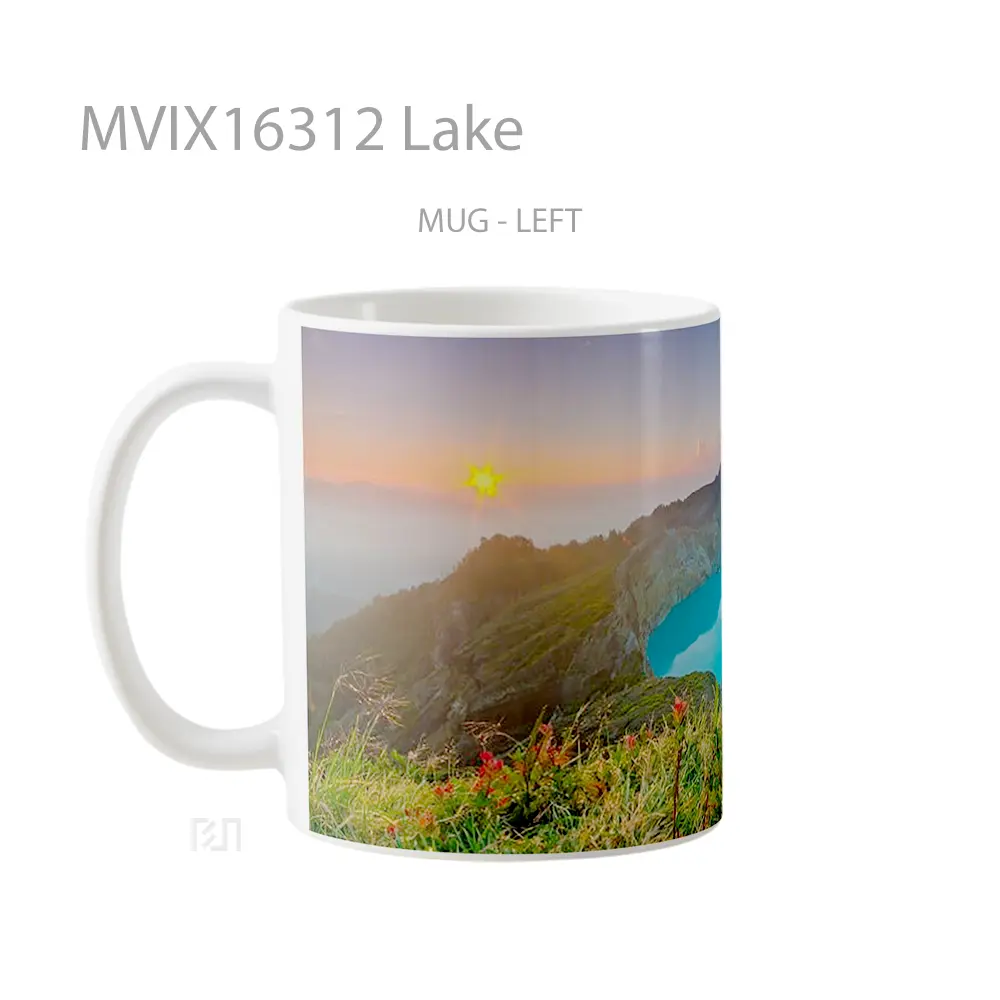 Mug Lake Full Wrap Lanscape - All-side / Desain