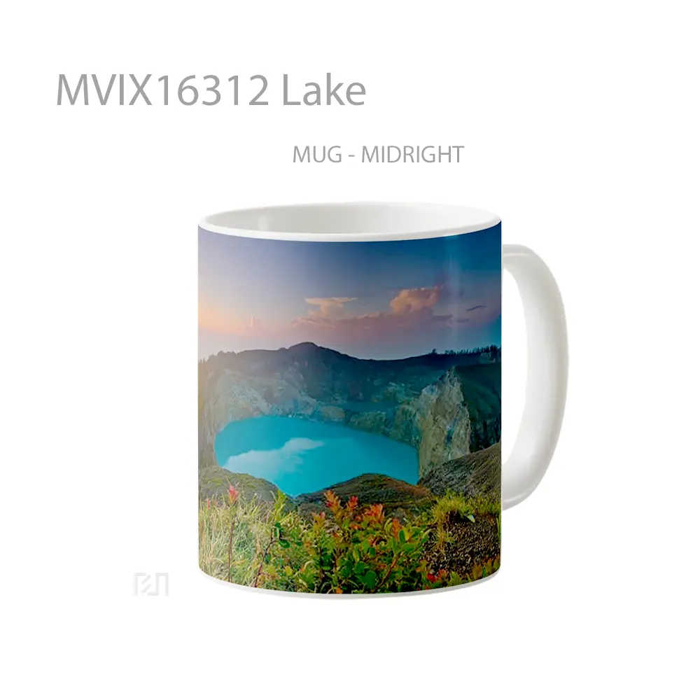 Mug Lake Full Wrap Lanscape - All-side / Desain